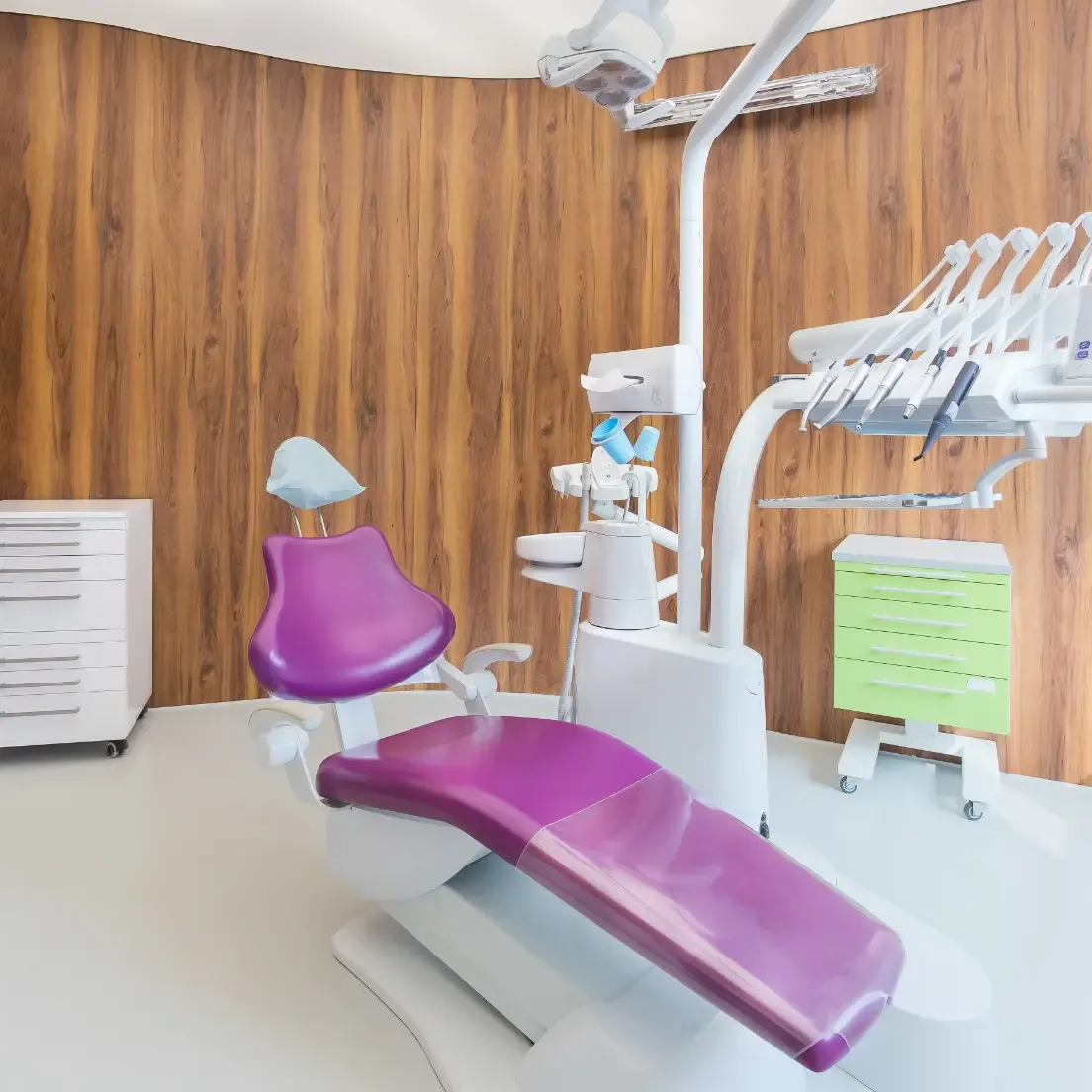 Modern treatment room at the dental clinic in Zagreb